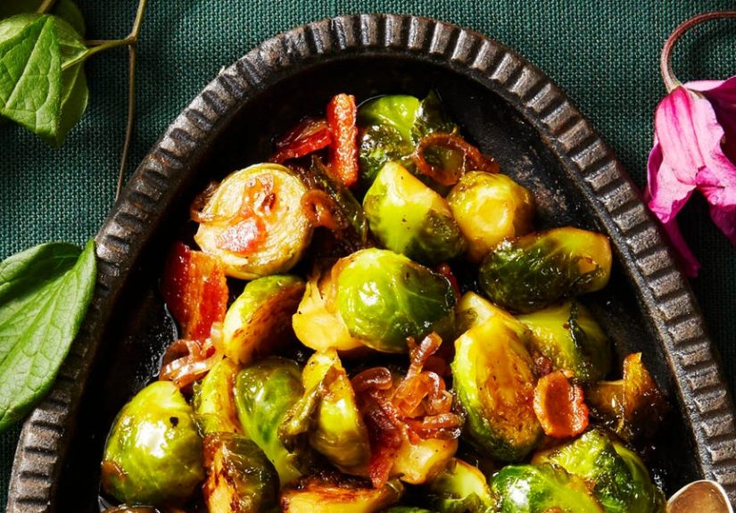 Best Maple Glazed Brussels Sprouts Recipe - How to Make Maple Glazed Brussels Sprouts