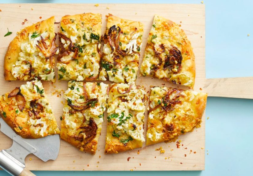 Best Roasted Cauliflower Pizza Recipe - How to Make Roasted Cauliflower Pizza