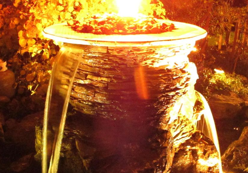 Fire & Water Bowl: A Unique Outdoor Feature for Your Home