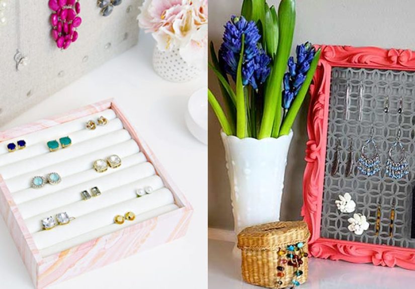 14 Best Jewelry Storage Ideas - DIY Jewelry Organizers