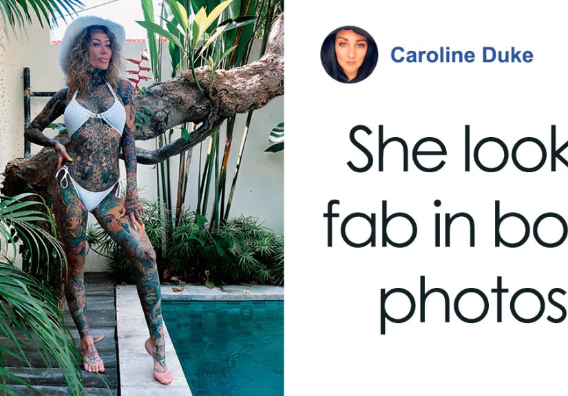 “Britain’s Most Tattooed Woman” Shows What She Looked Like Before Spending $42k On Tattoos