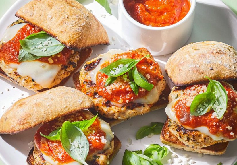 Herbed Chicken Parm Slider Recipe