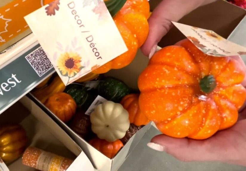 How to Make a Cute DIY Pumpkin Kissing Ball For Fall