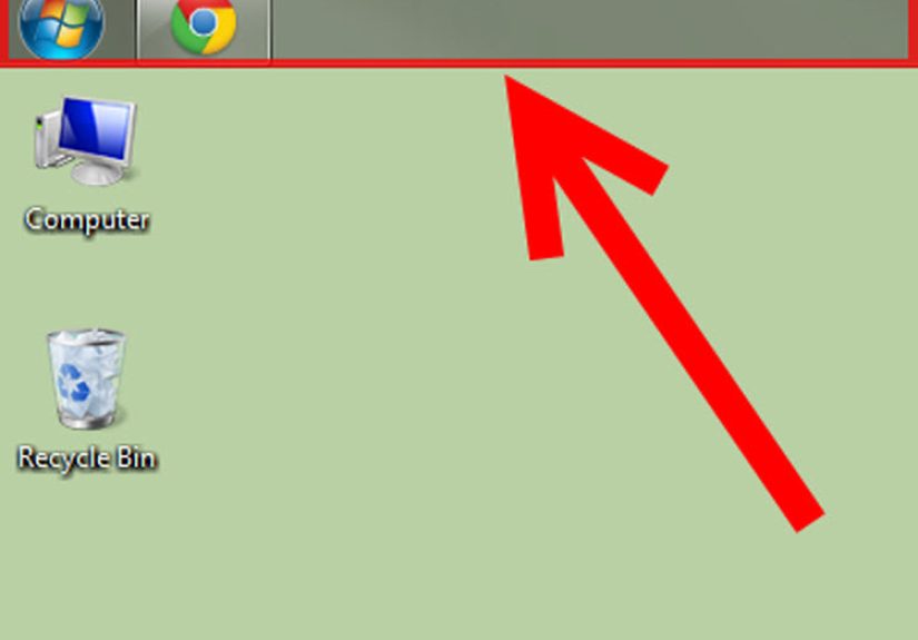 How to Move the Task Bar to the Top of the Screen in Windows