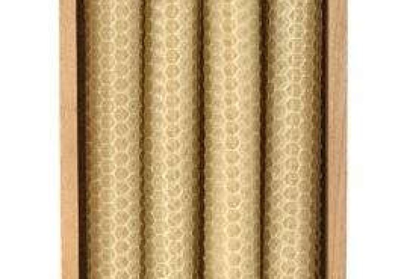 Katie Brown Ivory Taper Candles
