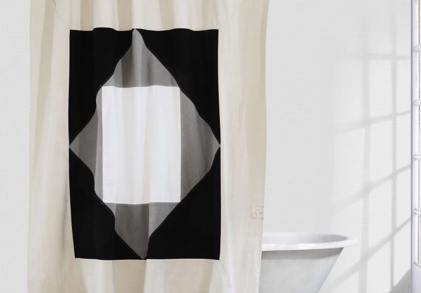 Statement Shower Curtains from Quiet Town (Plus Glamorous Hooks)