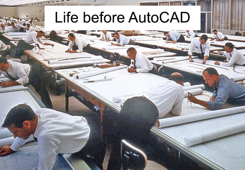 19 Amazing Vintage Photos That Show How People Worked Before AutoCAD