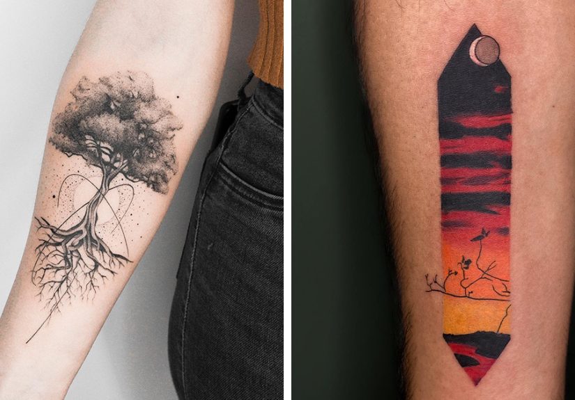 89 Nature Tattoos To Celebrate The Wonders Of Mother Earth