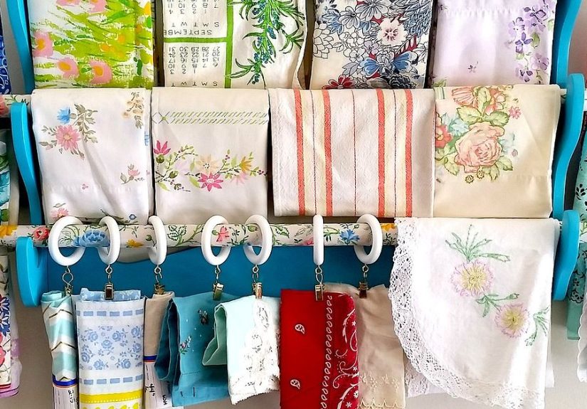 A Gun Rack That Stuns- Scrap Fabric Organizer