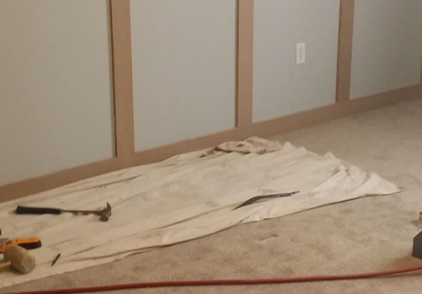 Bedroom Board And Batten Wall