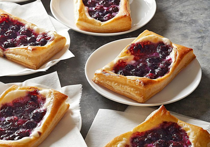 Blueberry Cream Cheese Pastries Recipe