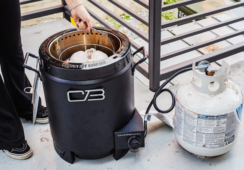 Charbroil's Big Easy Outdoor Air Fryer, Tested by Popular Mechanics