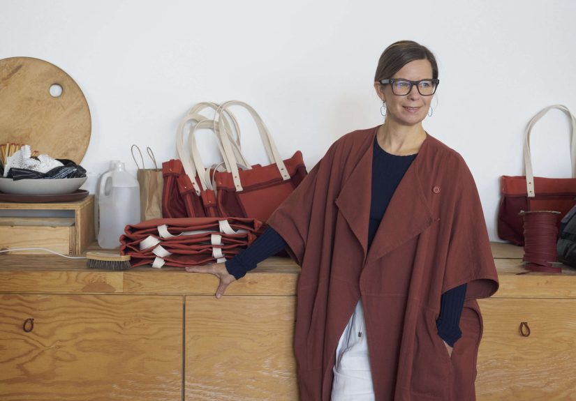 Enter to Win a Leather Tote (Worth $450) Designed by Cathy Bailey for Heath Sews Studio