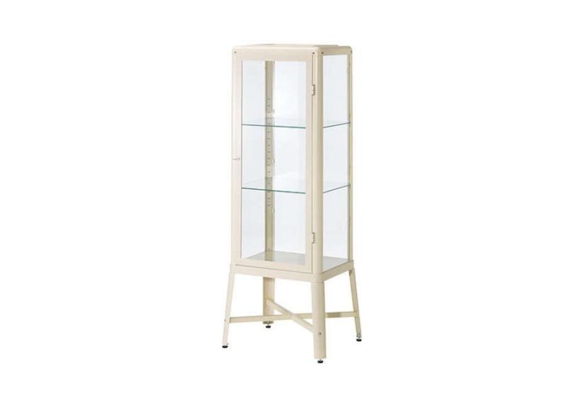 Fabrikör Glass-Door Cabinet - Beige