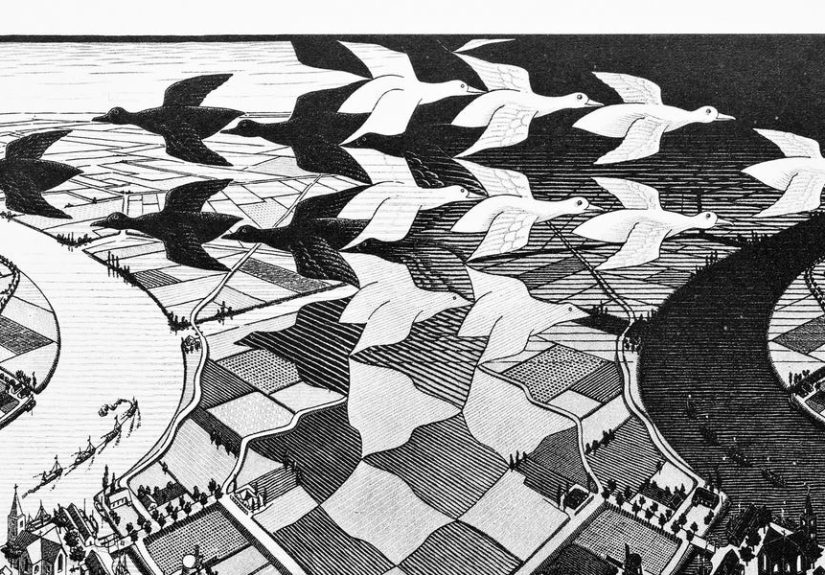 How M.C. Escher Created His Mathematical Artwork