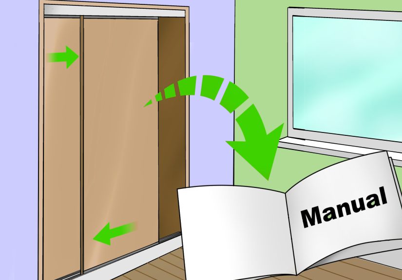 How to Install Sliding Closet Doors: 13 Steps