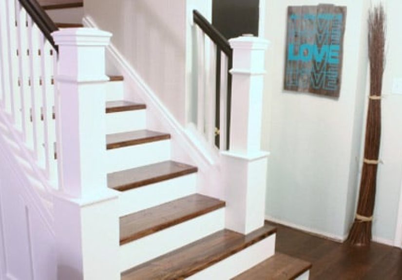 How We Built Our Custom Newel Posts; Tutorial
