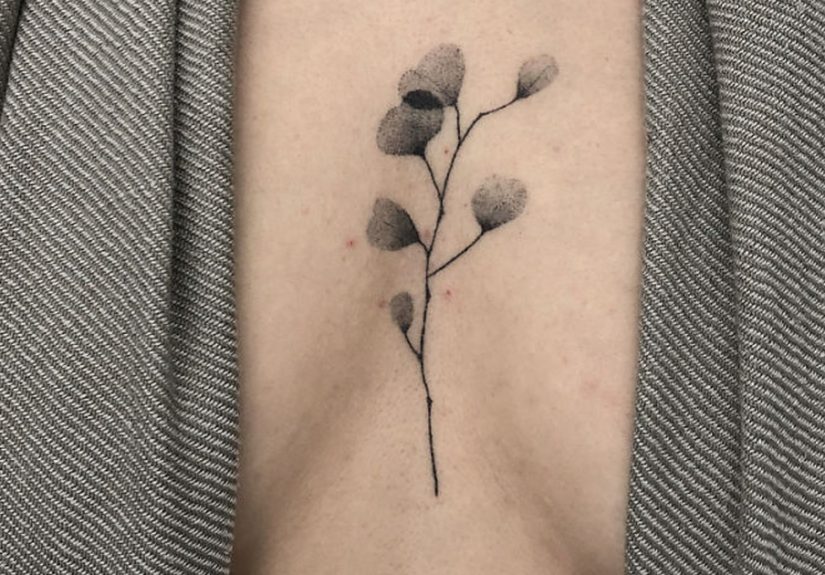 I Design Tattoos Inspired By Minimalism And Botanical Illustrations