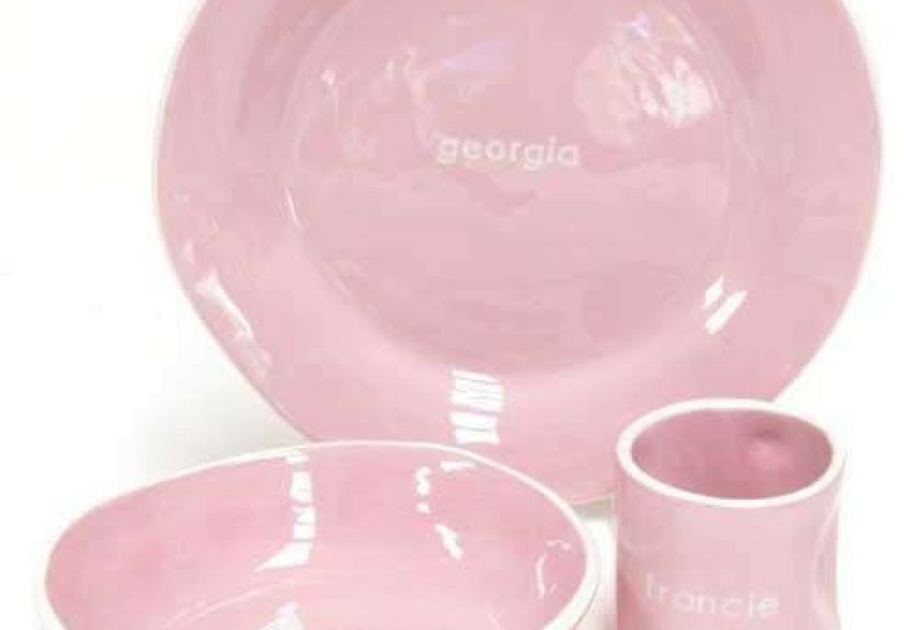 Tipped Children's Dishware Set