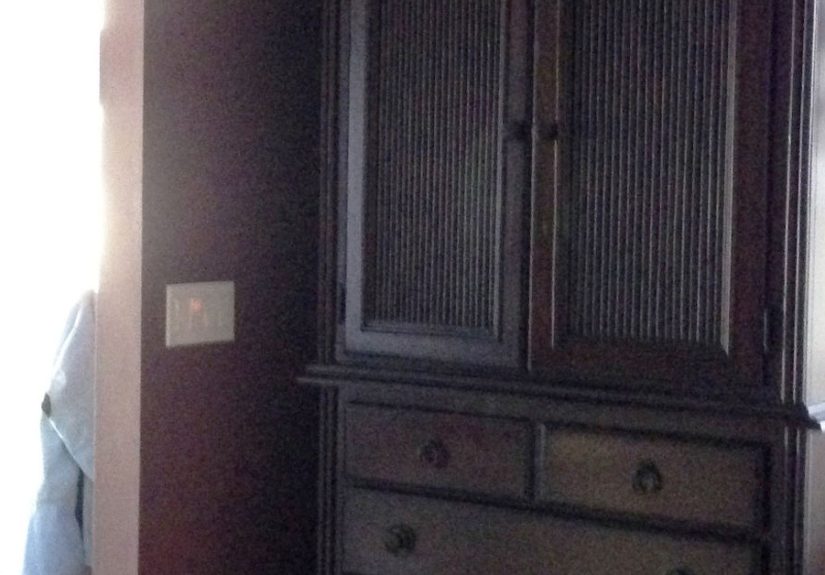 TV Cabinet Turned Kitchen Cabinet #30DayFlip