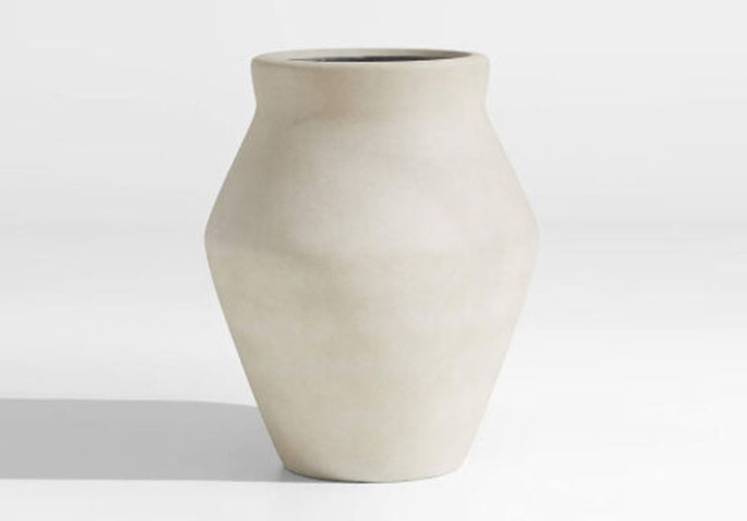 Wabi Large Sand Fiberstone Planter