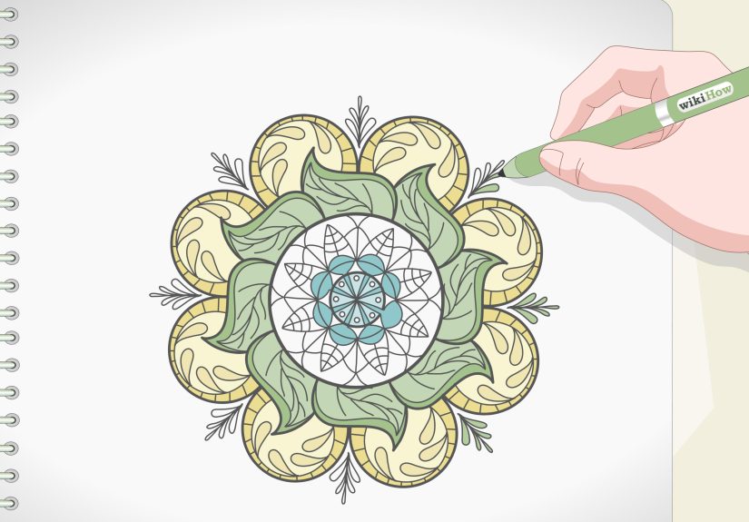 3 Ways to Draw a Mandala