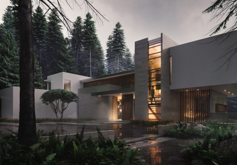 30 Stunning Modern Home Exterior Designs That Have Awesome Facades, Dream Houses