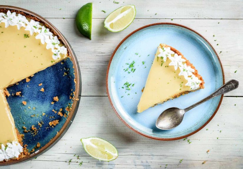 4-Ingredient No-Bake Key Lime Pie Recipe