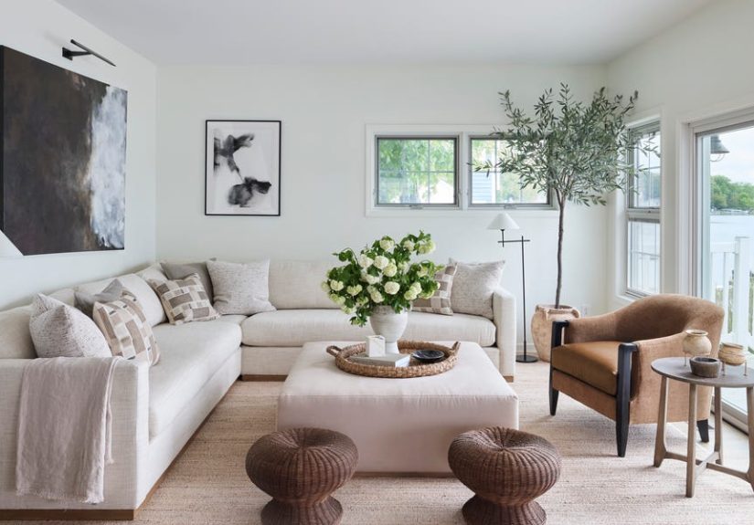 A Designer Turns an Outdated Lake House Into a Chic Family Escape