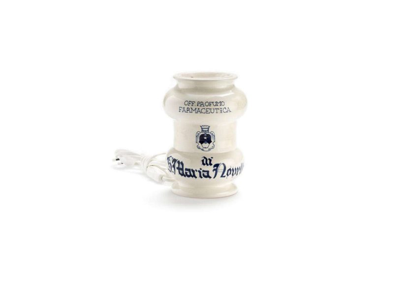 Bruciaprofumo Ceramica Bianco
