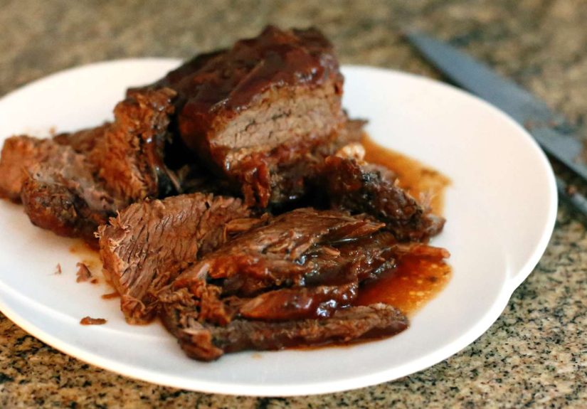 Crock Pot BBQ Beef Brisket Recipe