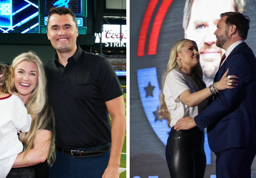 Erika Kirk's "Inappropriate" Hug With JD Vance And "Weird" Statement At Turning Point Event Goes Viral