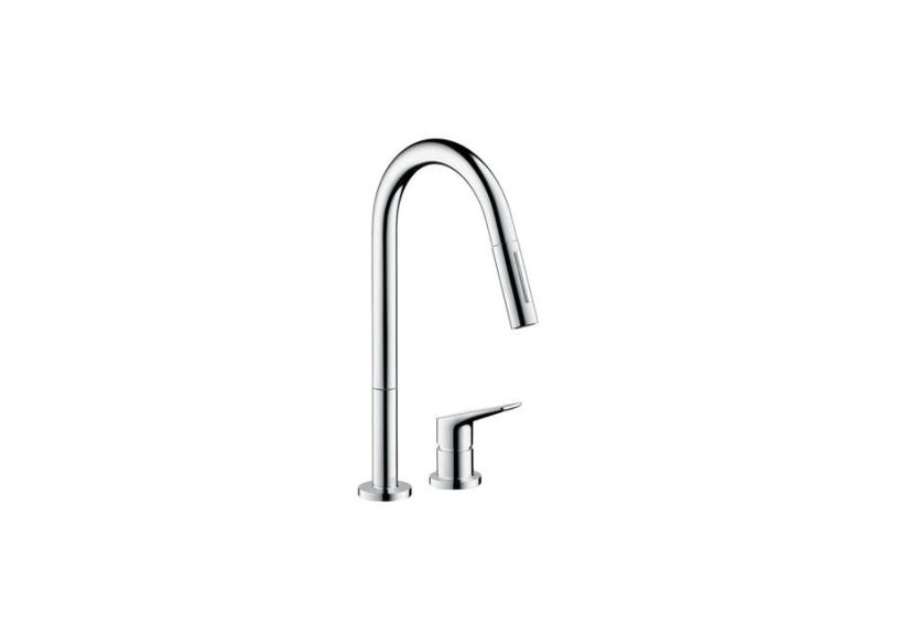 Hansgrohe Axor Citterio M 2-Hole Pull-Down Kitchen Faucet