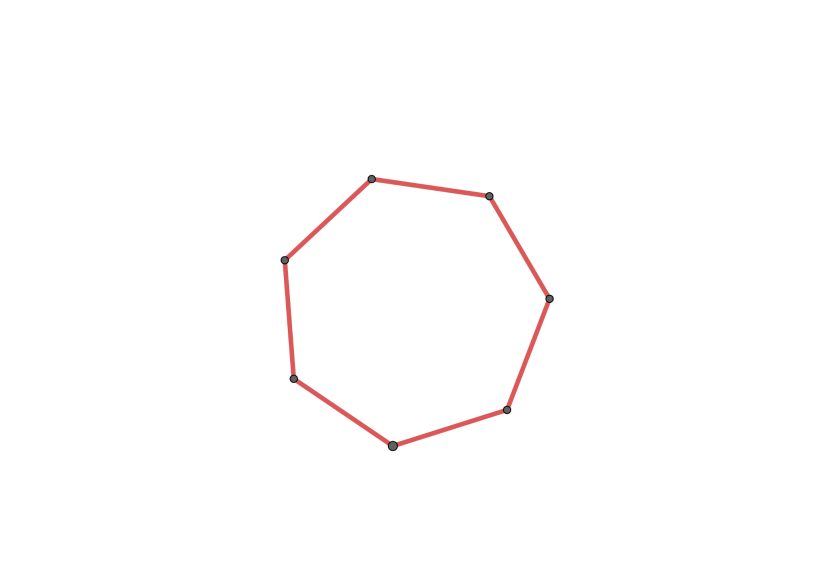 How Construct a Regular Heptagon: 8 Straightforward Steps