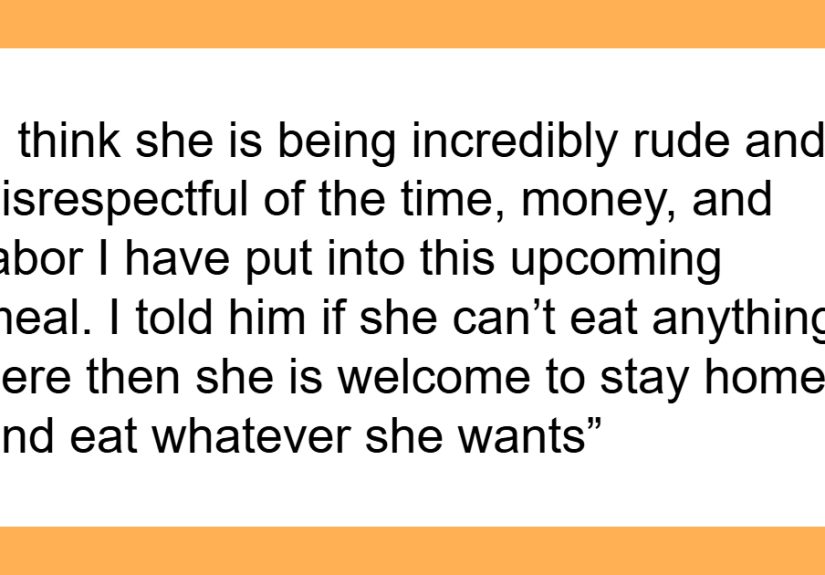 Lady Plans To Uninvite MIL From Thanksgiving, Says She’s Rude For Suggesting Bringing Her Own Meal