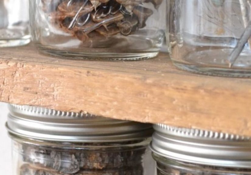 Mason Jar Tree With Farmhouse Style