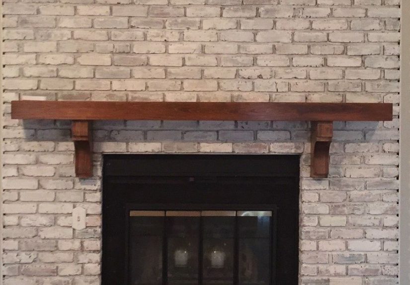 Remodeled Fireplace Makeover