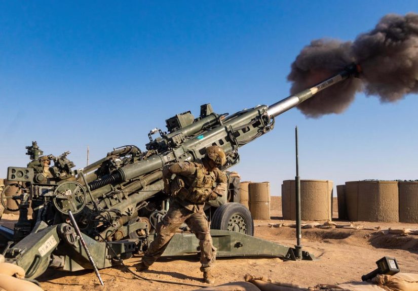 The Ground-Shaking Power of the M777A2 Howitzer