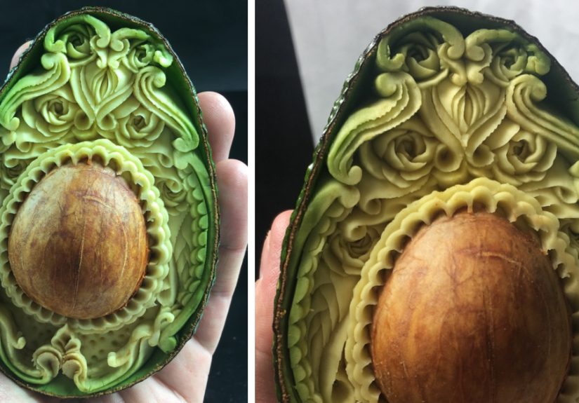 This Avocado Took Me Only 1 Hour To Hand-Carve
