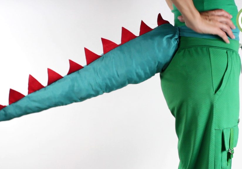 3 Ways to Make a Dinosaur Tail