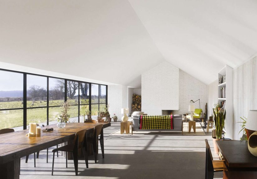 A Stable Reborn in Rural Norfolk