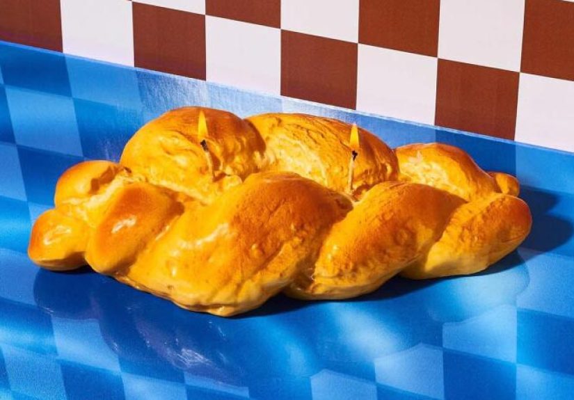 Braided Bread Candle