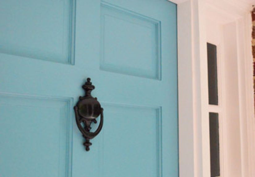 Changing A Door Knocker And A Doorbell