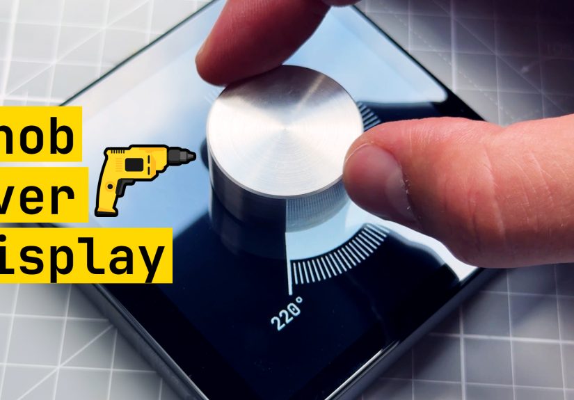 Dialing It In: A 3D-Printed Knob With Touchscreen Flair