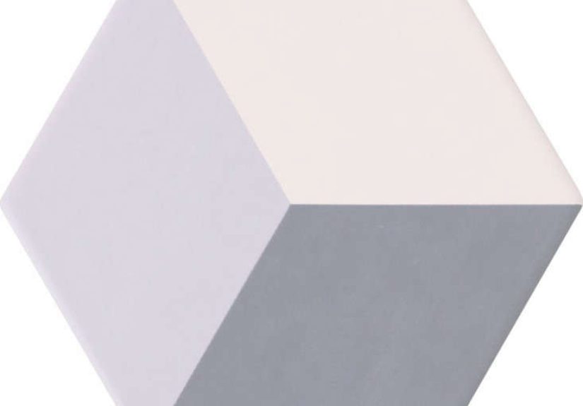 Geometric Cube Decor Dove