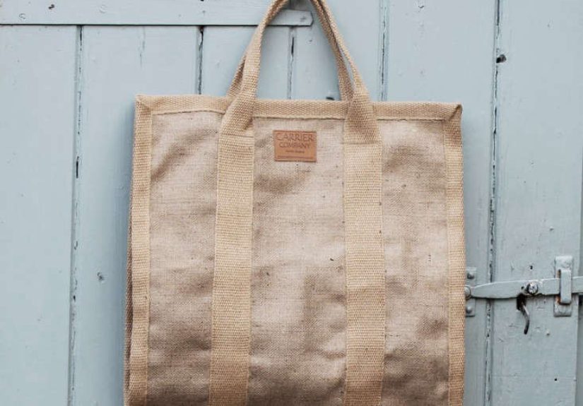 Natural Jute Log Carrier