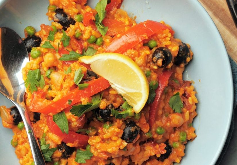 Slow cooker Spanish-style rice recipe