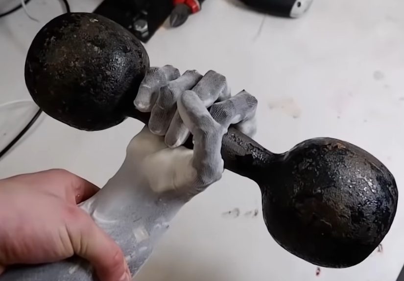 Taking A Stroll Down Uncanny Valley With The Artificial Muscle Robotic Arm