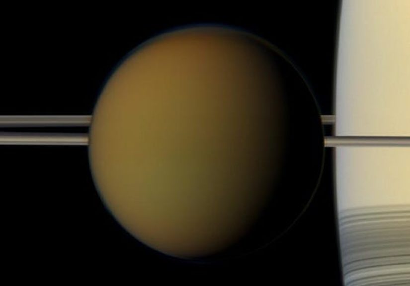 Titan Moon - Saturn's Moon Titan and Orbital Expansion