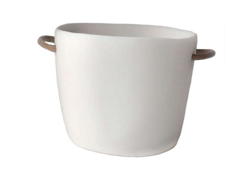 White Resin Ice Bucket
